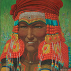 清代蒙古各部妇女头饰——鄂尔多斯