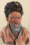 维吾尔老人