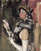 维塔利耶维奇·卡柳塔 妻子肖像